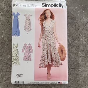 2/$10 Simplicity 8637 Pattern